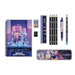 Set de papeterie - KPop Demon Hunters - Huntrix