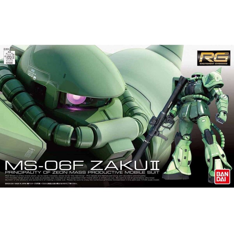 Maquette - Real Grade - Gundam - Zaku II