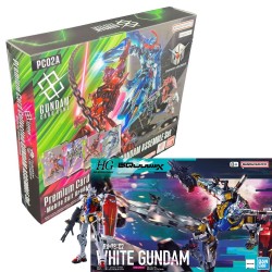 Maquette - High Grade - Gundam - Set HG & Assemble - White Gundam & PC02A