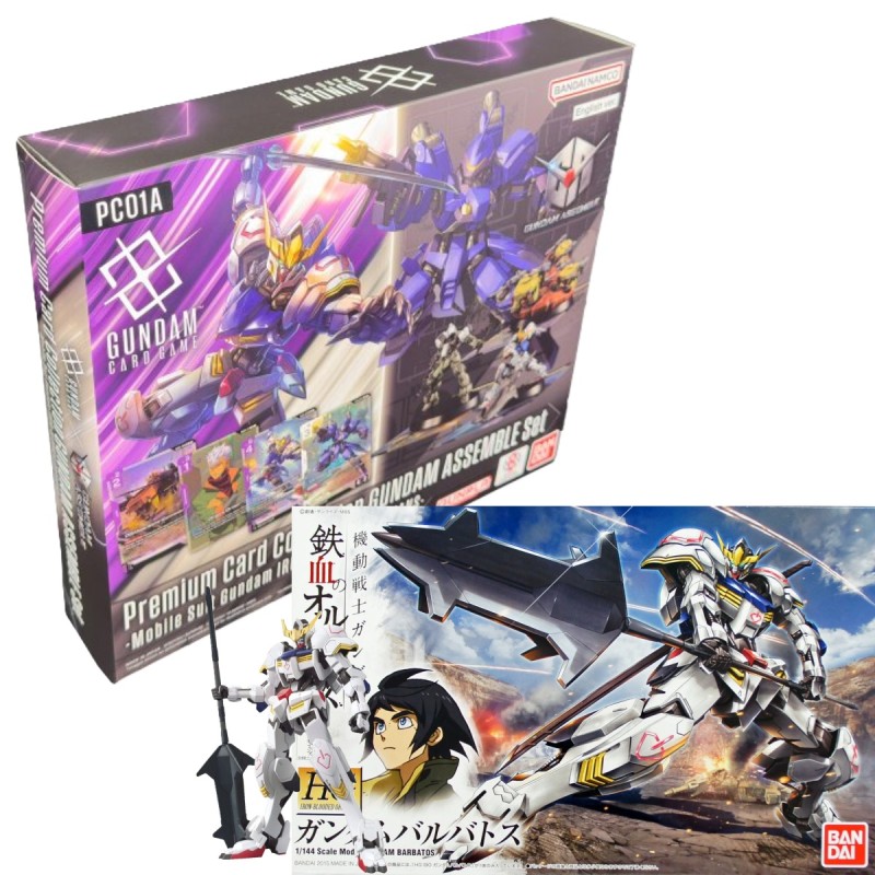 Maquette - High Grade - Gundam - Set HG & Assemble - Barbatos & PC01A
