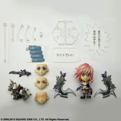 Figurine Statique - Final Fantasy - Lightning - Trading Art Mini