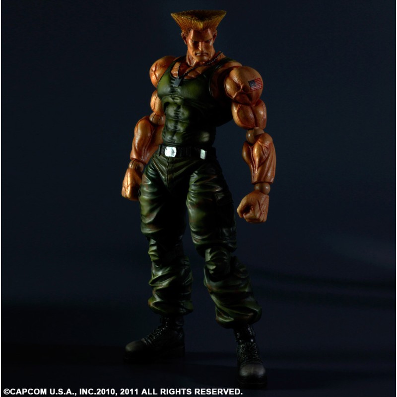 Figurine articulée - Play Arts - Street Fighter - Guile