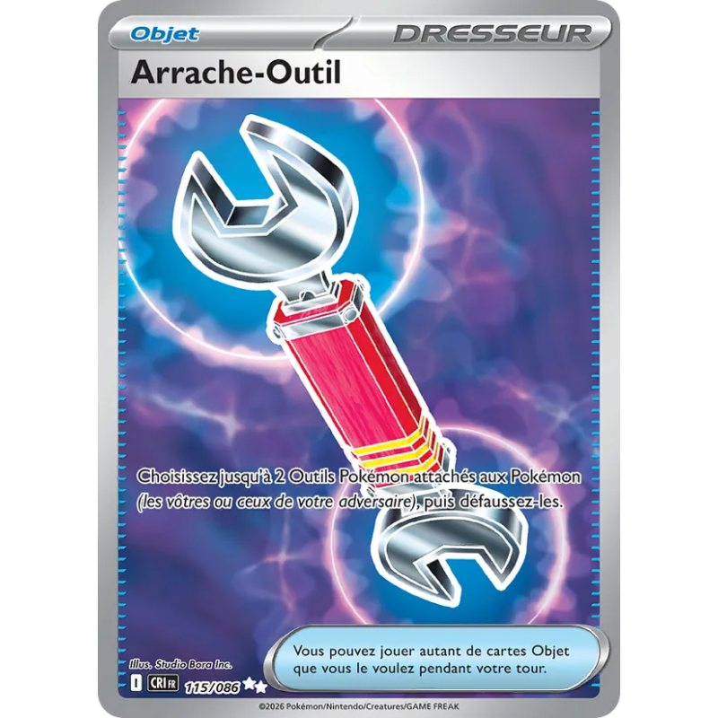 Arrache-Outil — Chaos Ascendant — 115 — Holo — NM