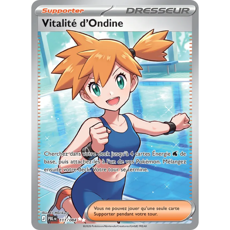 Vitalité d'Ondine — Nuit Noire — 111 — Holo — NM