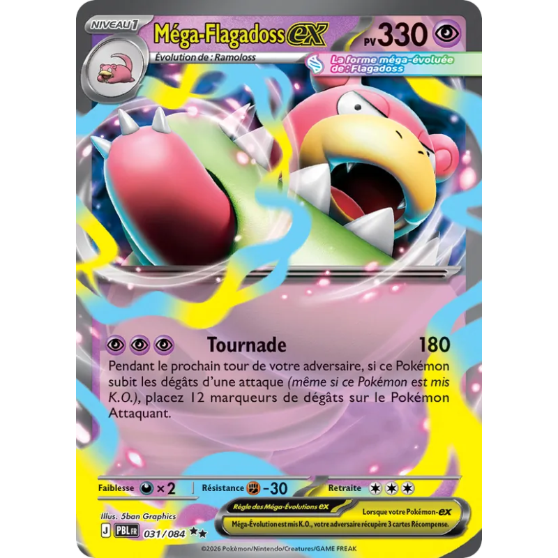 Méga-Flagadoss-ex — Nuit Noire — 031 — Holo — NM