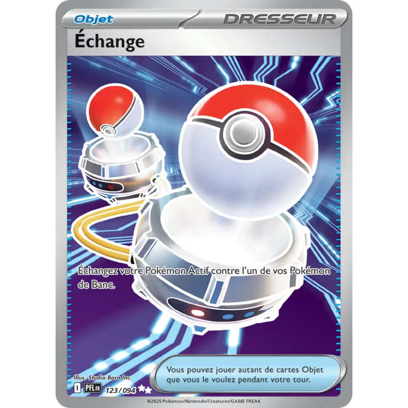 Échange — Flammes Fantasmagoriques — 123 — Holo — NM