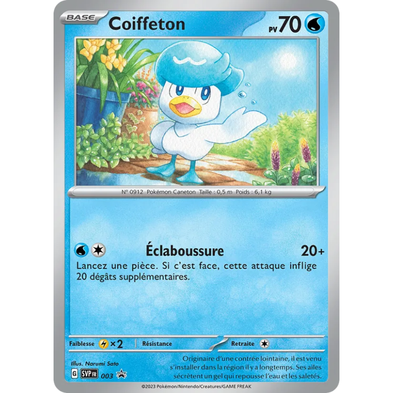 Coiffeton — SVP Black Star Promos — 003 — Holo — NM