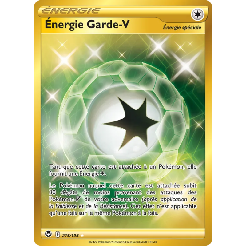 Énergie Garde V — Tempête Argentée — 215 — Holo — NM