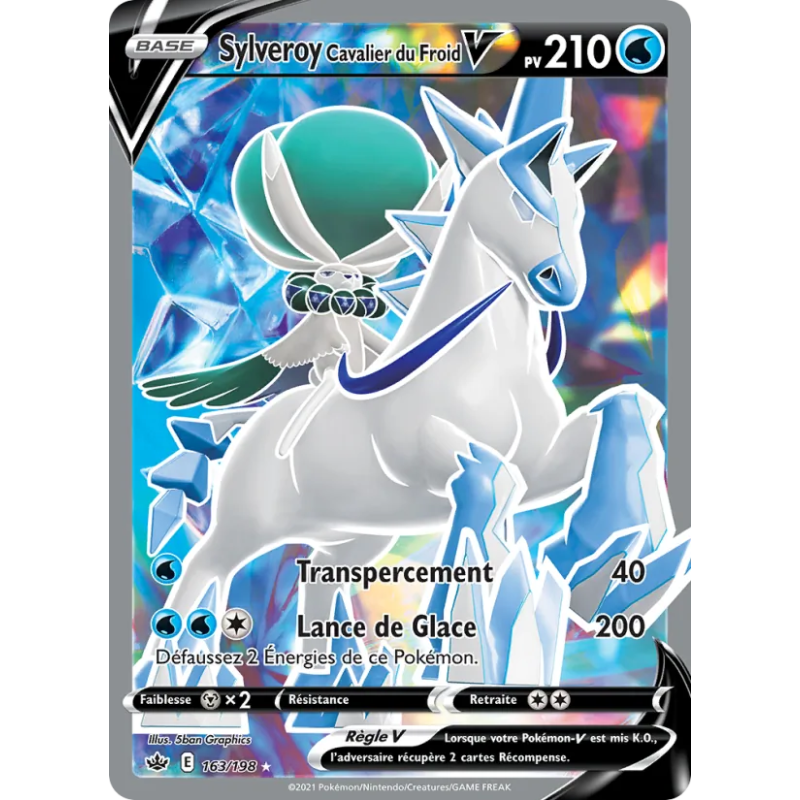 Sylveroy Cavalier du Froid V — Règne de Glace — 163 — Holo — NM