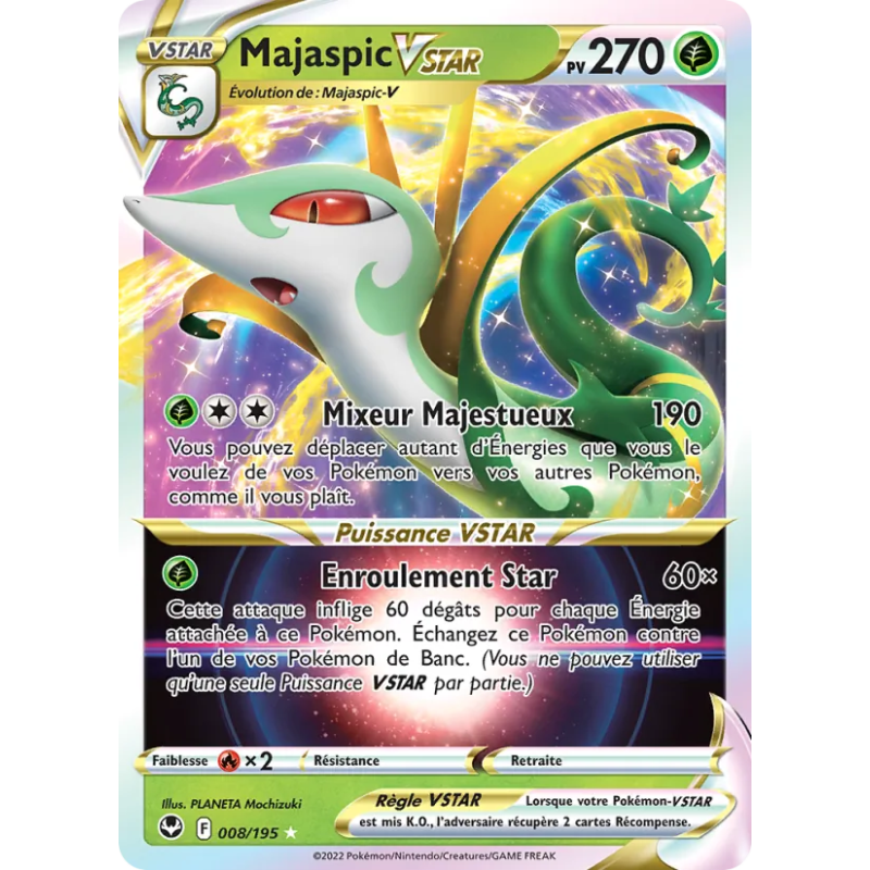 Majaspic VSTAR — Tempête Argentée — 008 — Holo — NM