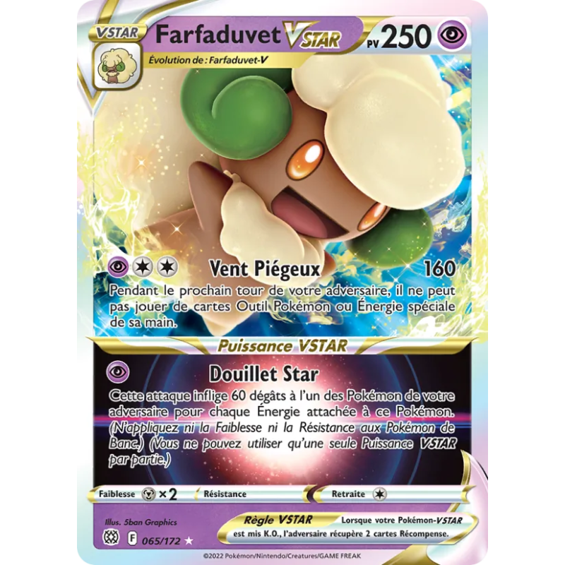 Farfaduvet VSTAR — Stars Étincelantes — 065 — Holo — NM