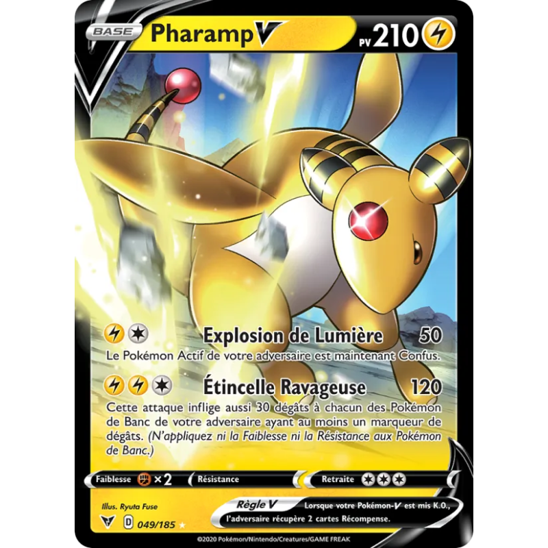 Pharamp V — Voltage Éclatant — 49 — Holo — NM