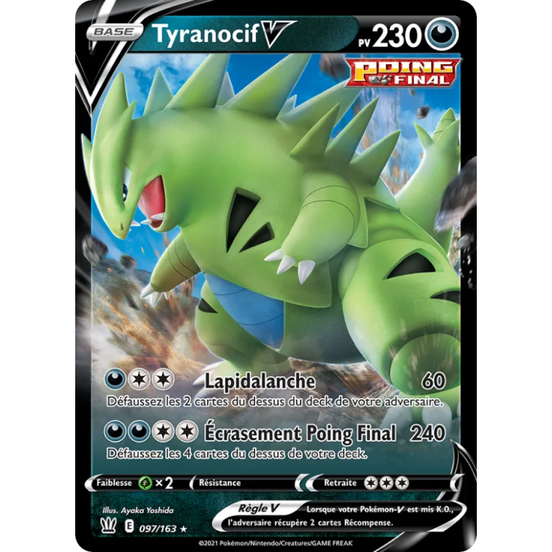 Tyranocif V — Styles de combat — 97 — Holo — NM