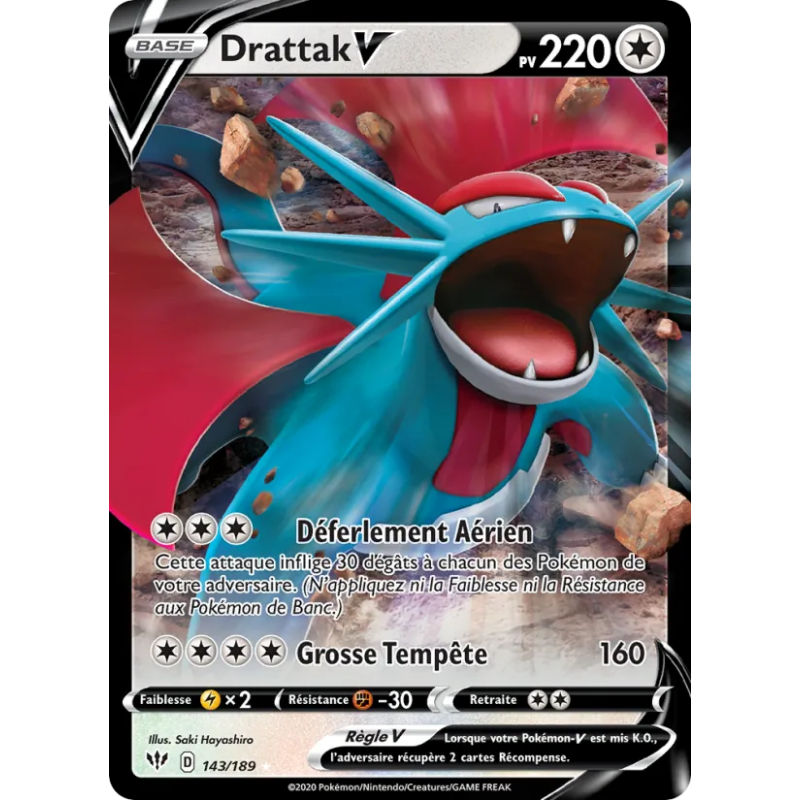 Drattak V — Ténèbres Embrasées — 143 — Holo — NM