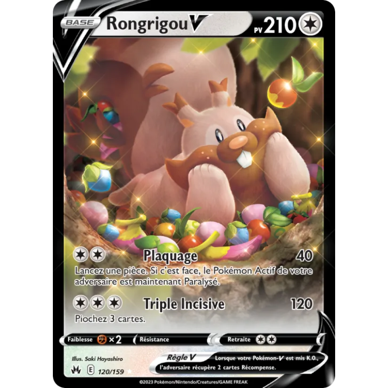 Rongrigou V — Zénith Suprême — 120 — Holo — NM