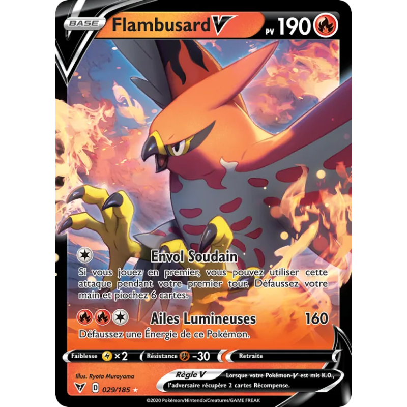 Flambusard V — Voltage Éclatant — 29 — Holo — NM