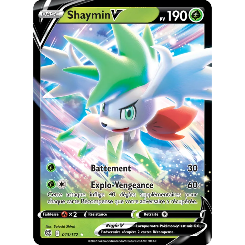 Shaymin V — Stars Étincelantes — 013 — Holo — NM