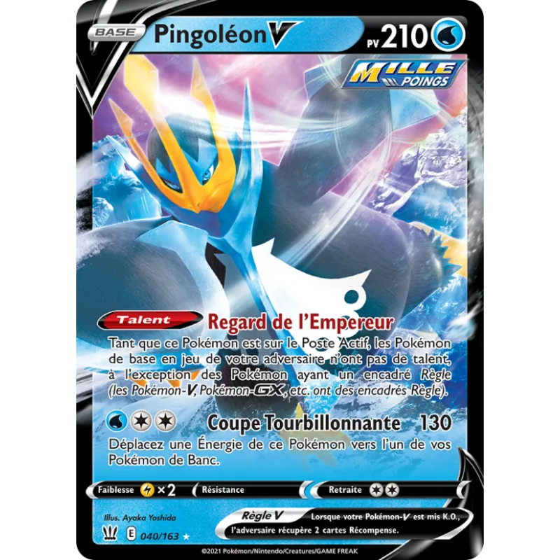 Pingoléon V — Styles de combat — 40 — Holo — NM