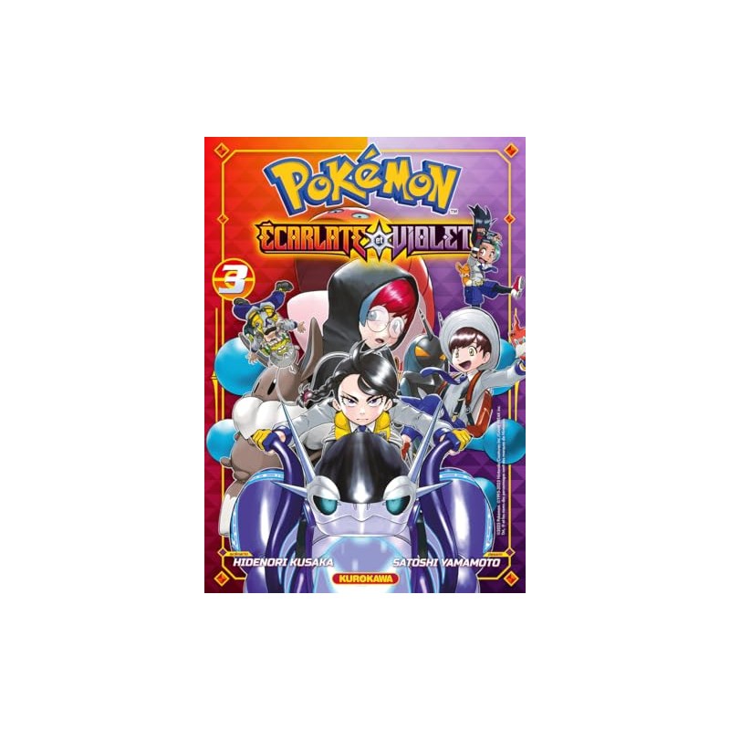Pokémon Écarlate et Violet - Tome 3