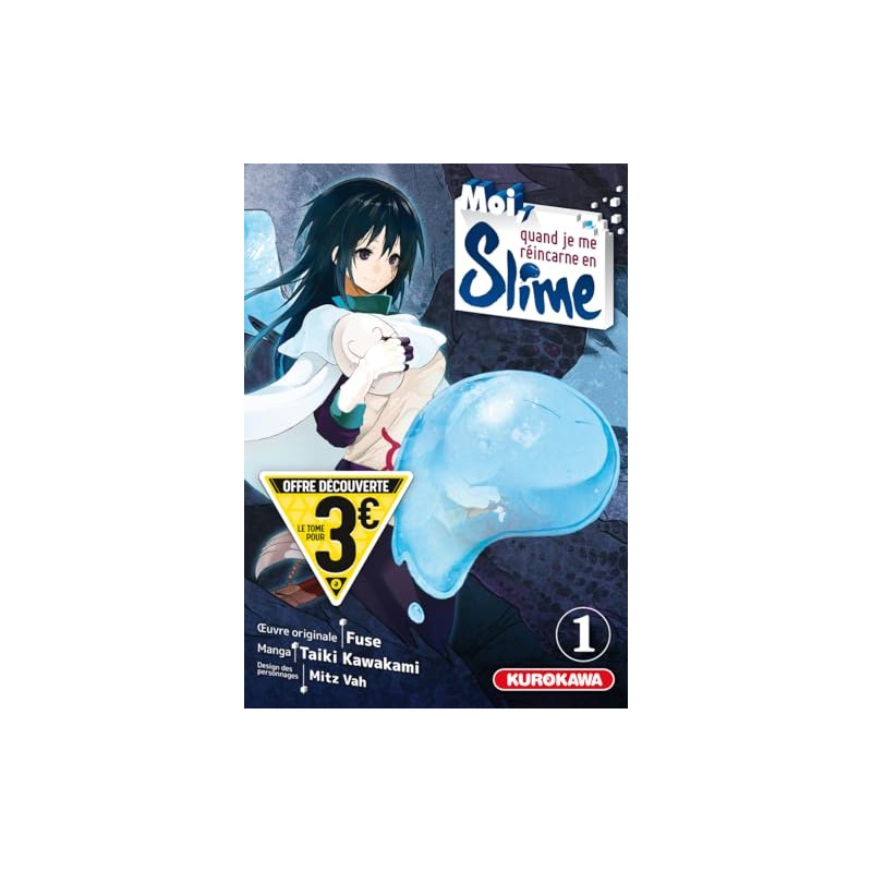 Moi, quand je me réincarne en Slime - Tome 1