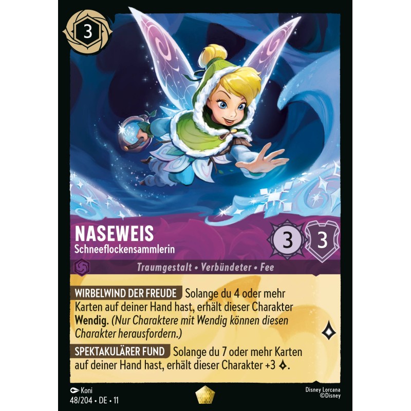 Tinker Bell — Snowflake Collector — Winterspell — 48 — Normale — NM