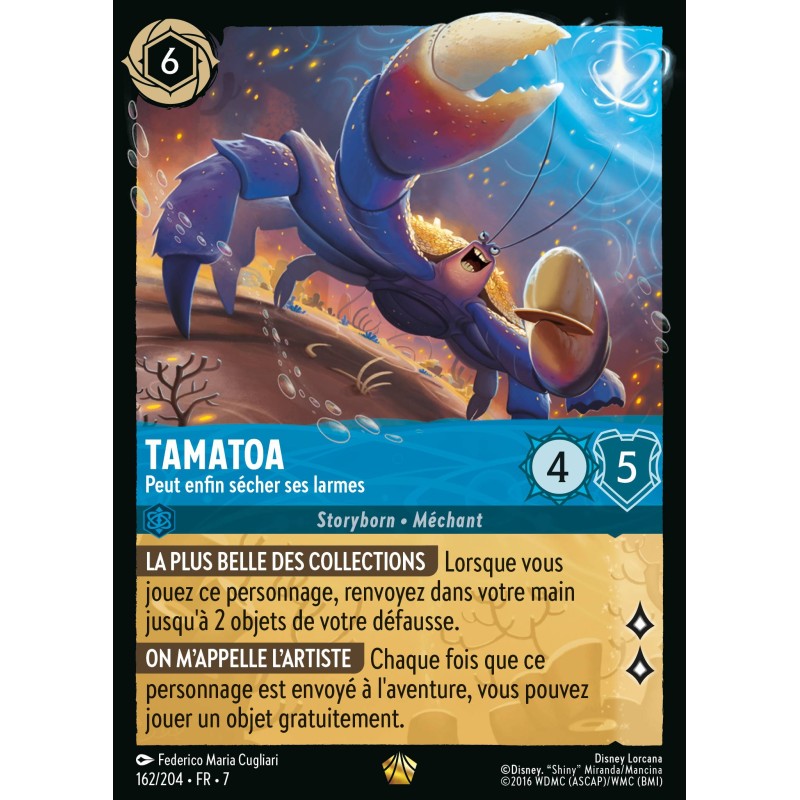 Tamatoa — Happy as a Clam — Archazia's Island — 162 — Normale — NM