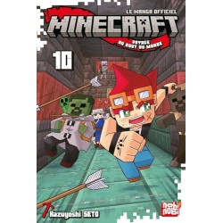 Minecraft, le manga officiel - Voyage au bout du monde - Tome 10