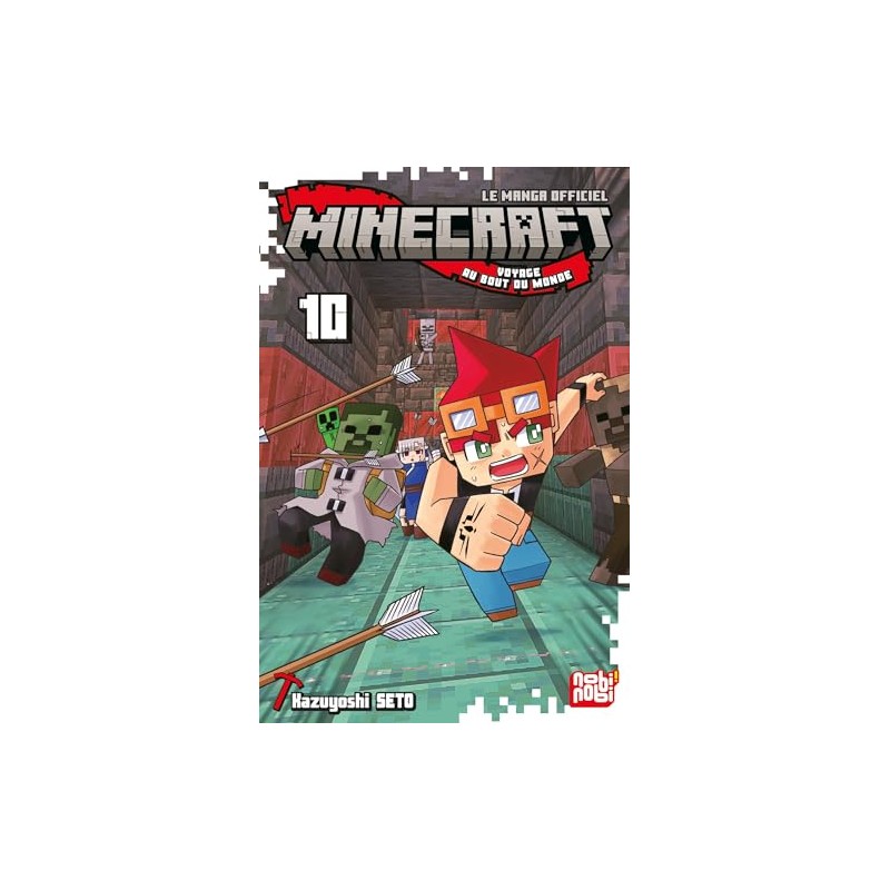 Minecraft, le manga officiel - Voyage au bout du monde - Tome 10