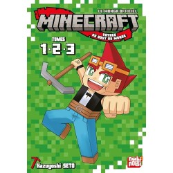 Minecraft, le manga officiel - Voyage au bout du monde - Coffret Tomes 1 à 3