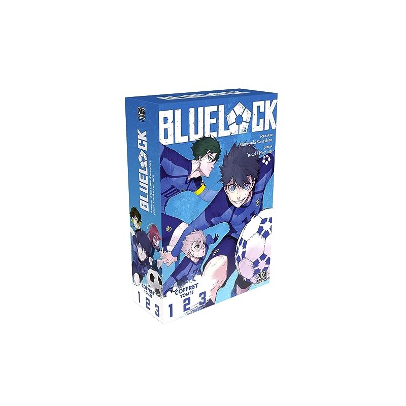 Blue Lock - Coffret Tomes 1 à 3