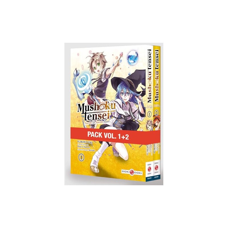 Mushoku Tensei Pack T1 et 2 - Coffret