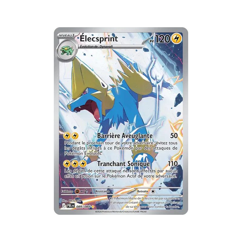 Élecsprint — Nuit Noire — 089 — Holo — NM