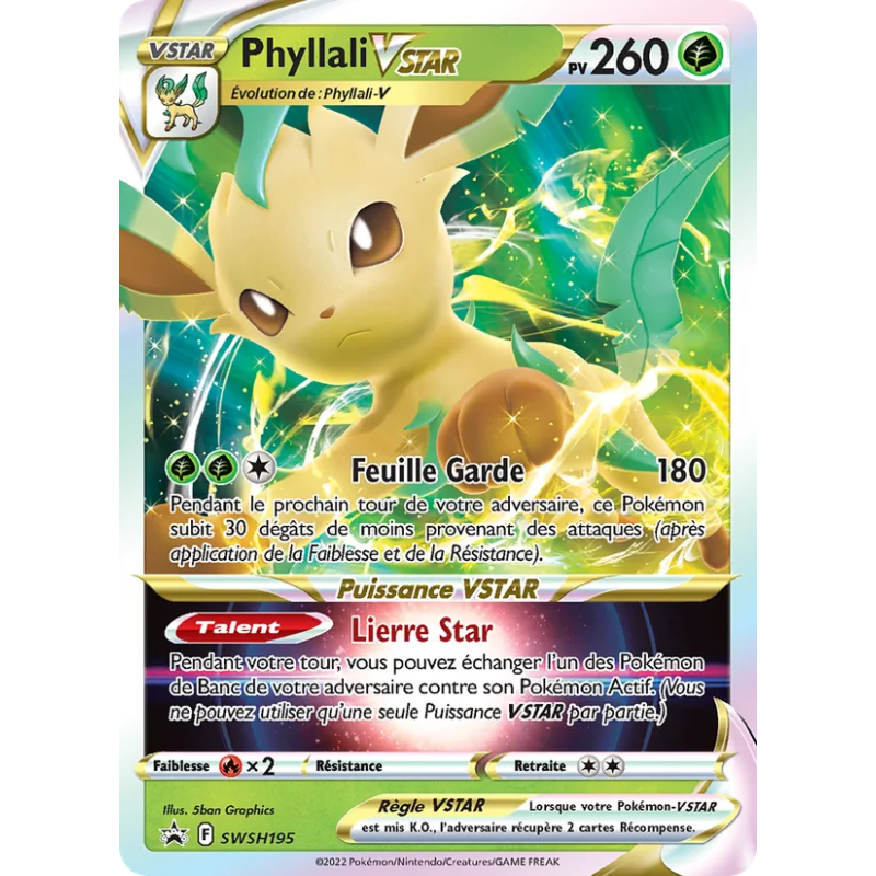 Phyllali VSTAR — Promo SWSH — SWSH195 — Normale — NM