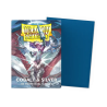 Dragon Shield - 100 protège-cartes standard Dual Mat - Cobalt & Silver