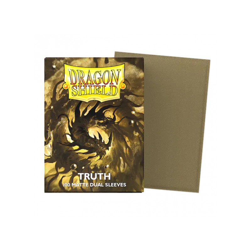 Dragon Shield - 100 protège-cartes standard Dual Mat - Truth