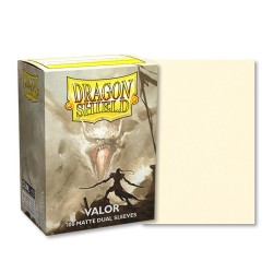 Dragon Shield - 100 protège-cartes standard Dual Mat - Valor