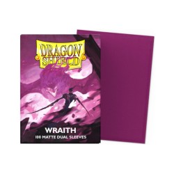 Dragon Shield - 100 protège-cartes standard Dual Mat - Wraith