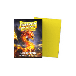 Dragon Shield - 100 protège-cartes standard Dual Mat - Lightning
