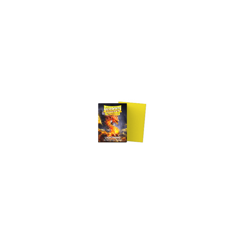 Dragon Shield - 100 protège-cartes standard Dual Mat - Lightning