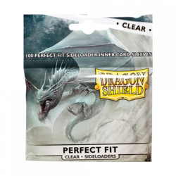 Dragon Shield - 100 protège-cartes Perfect Fit - Standard Sideloading transparent