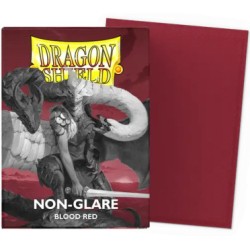 Dragon Shield - 100 protège-cartes standard Mat Non-glare - Blood Red