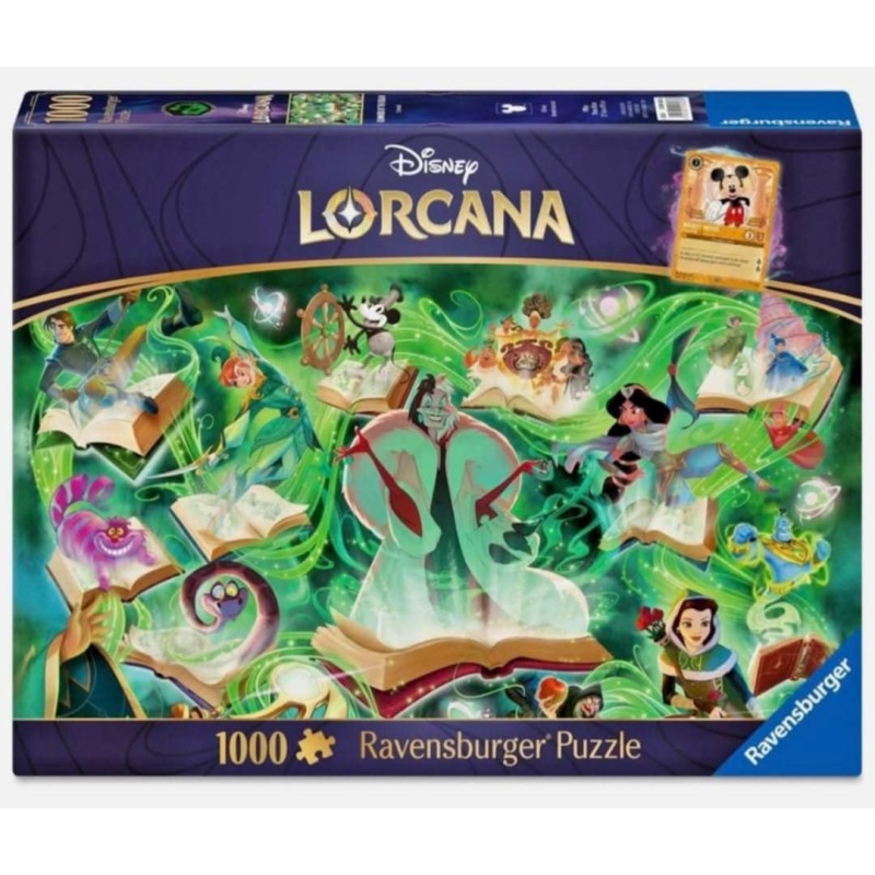 Puzzle Lorcana Emeraude