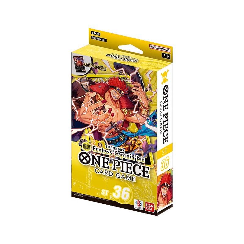 JCC - Starter Deck - ST-36 - Yellow Eustass "Captain" Kid - One Piece (EN)