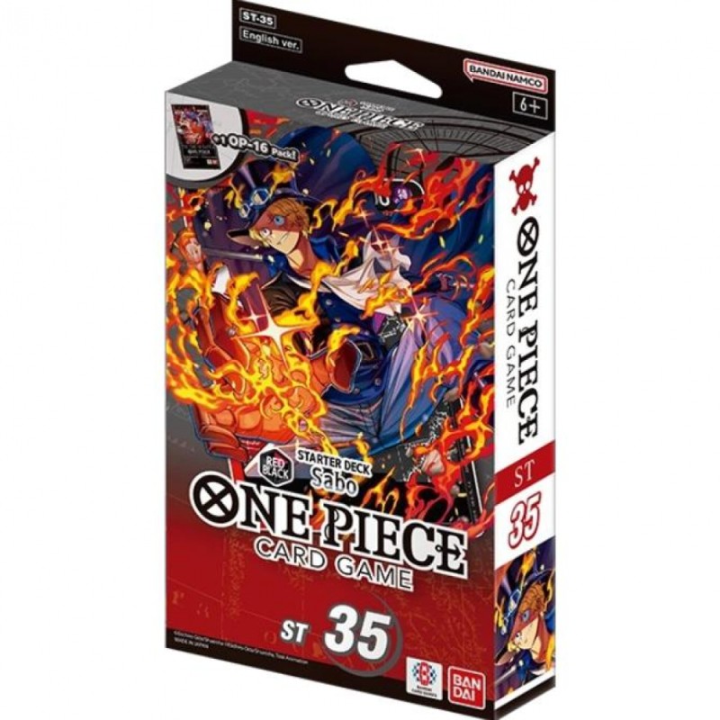 JCC - Starter Deck - ST-35 - Red/Black Sabo - One Piece (EN)