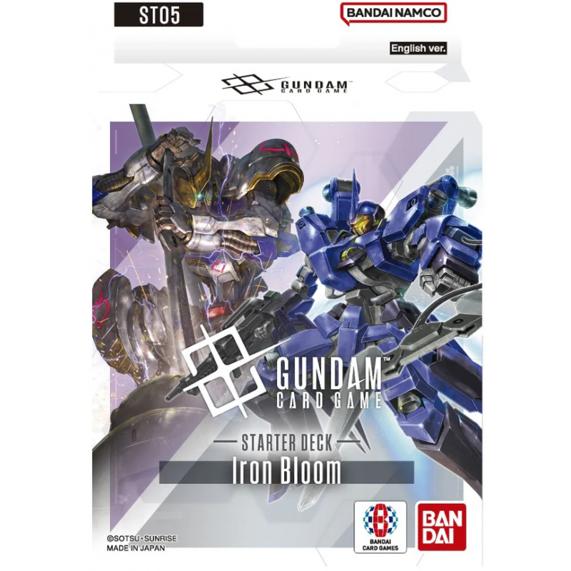JCC- Starter Deck- ST05- Iron Bloom- Gundam Card Game (EN)