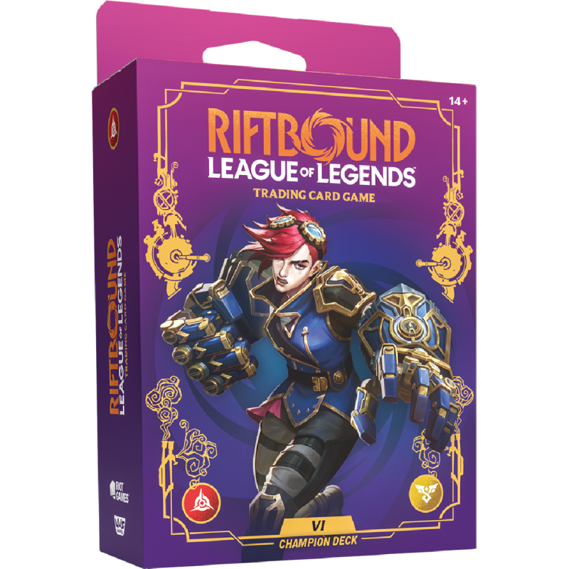Riftbound : League of Legends TCG - Unleashed Champion Deck - Vi - FR