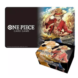 ONE PIECE TCG - Playmat & Storage Luffy