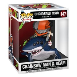 Chainsaw Man POP! Rides Deluxe Vinyl figurine CSM & Beam