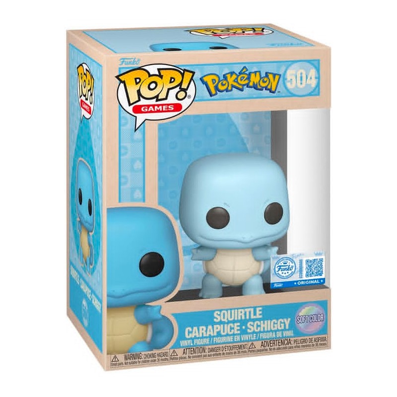 Carapuce - Pokemon (504) - POP Games - Soft Color