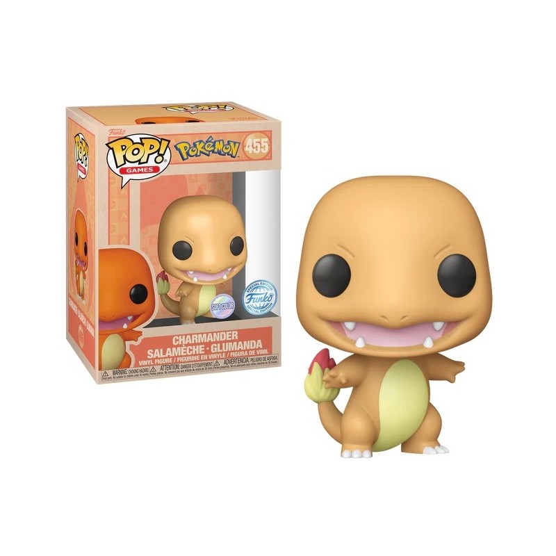 Salamèche - Pokemon (455) - POP Games - Soft Color